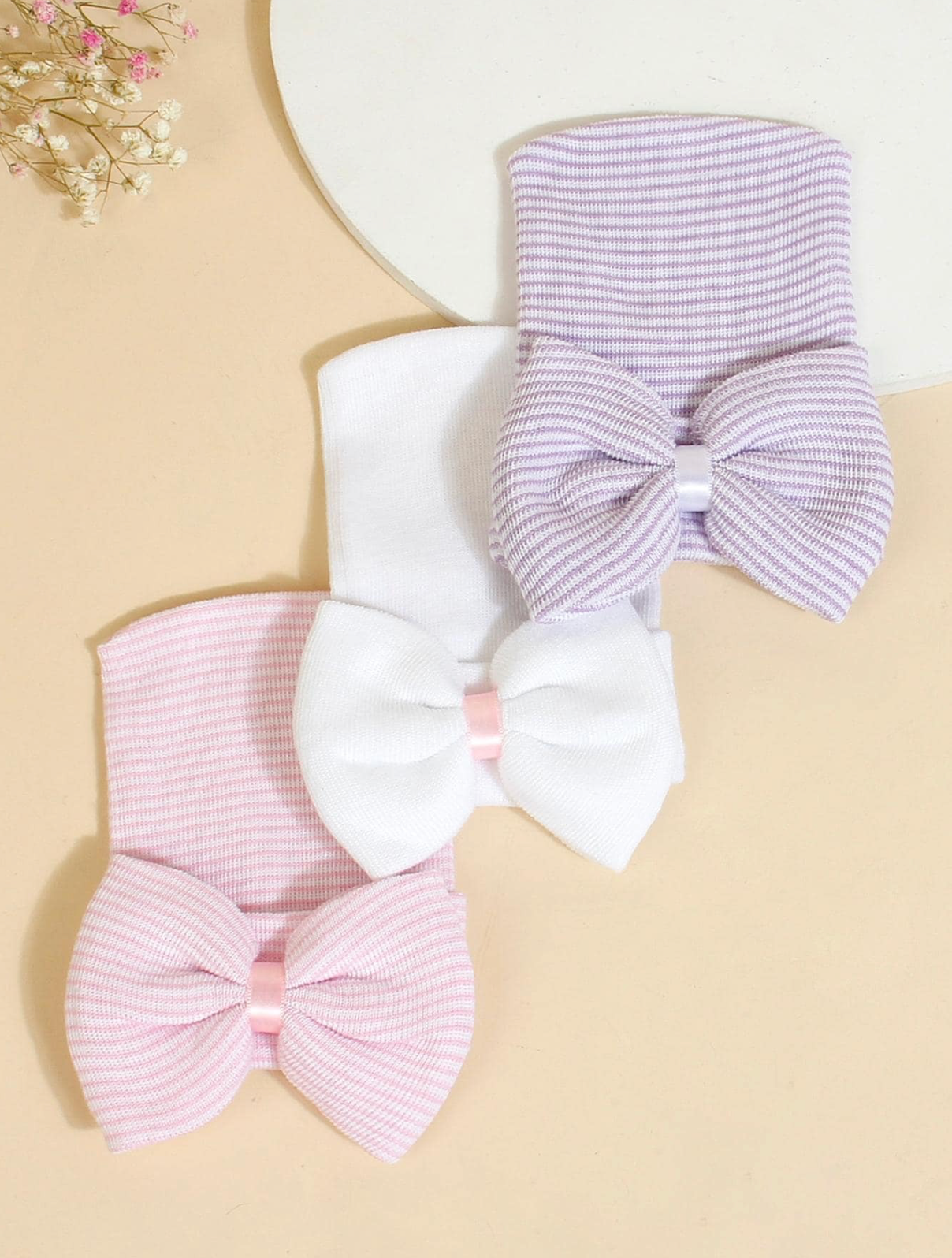 Baby's First Bow Hospital Hat - Twinkle Twinkle Little One