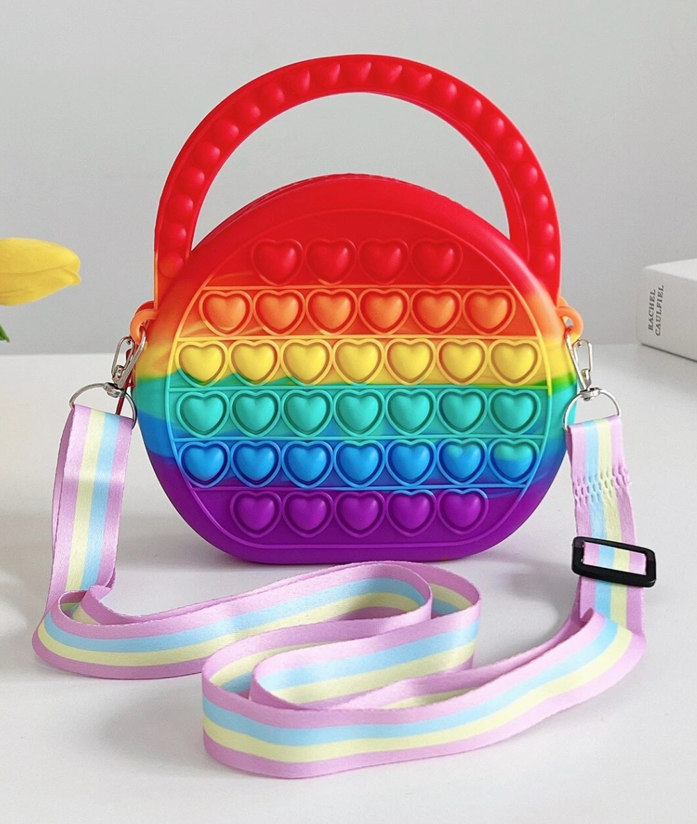 Mini Bubble Heart Purse - Twinkle Twinkle Little One