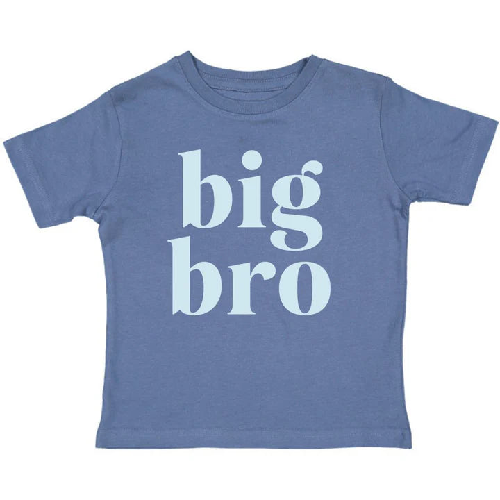 Big Bro Short Sleeve T-Shirt - Indigo - Twinkle Twinkle Little One