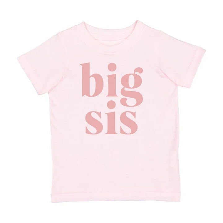 Big Sis Short Sleeve T-Shirt - Ballet - Twinkle Twinkle Little One