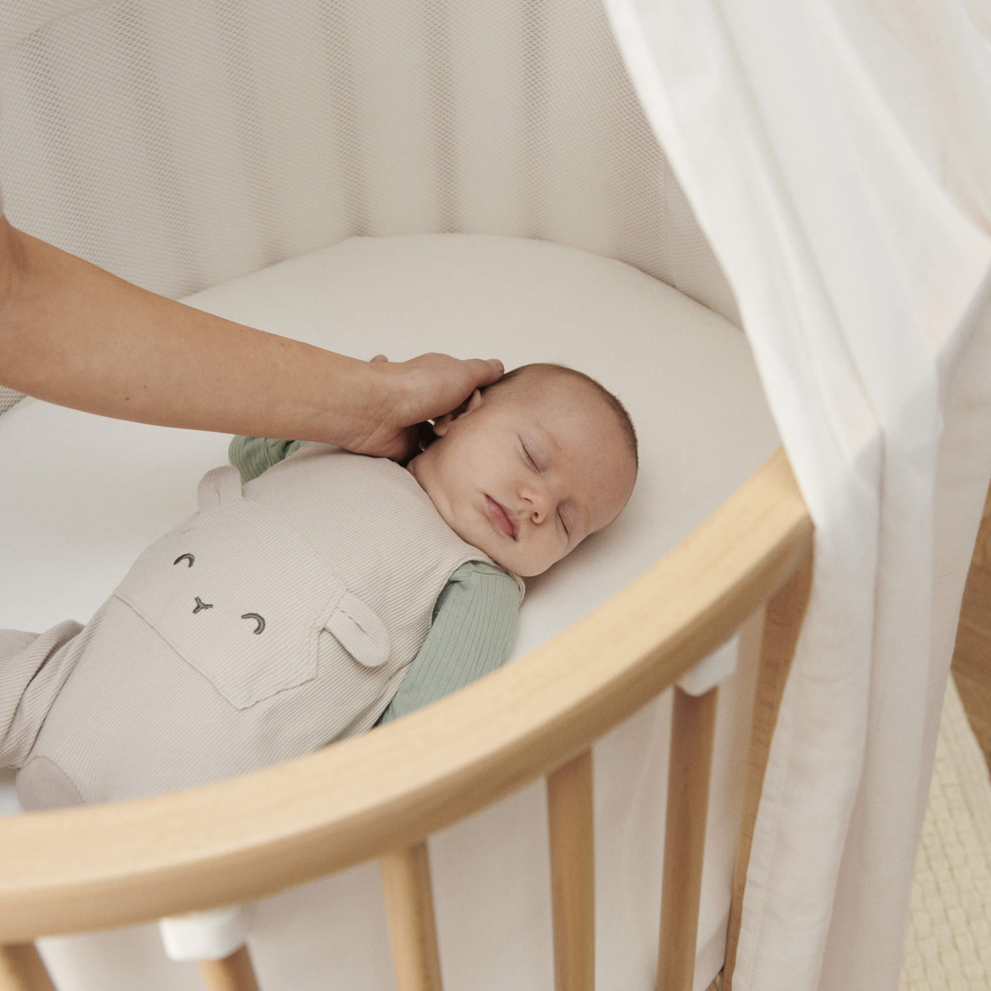 Stokke Sleepi Bed Mesh Liner V3 - Twinkle Twinkle Little One
