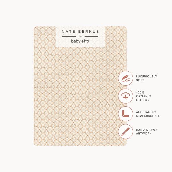 Nate Berkus x Babyletto All-Stages Midi Sheet