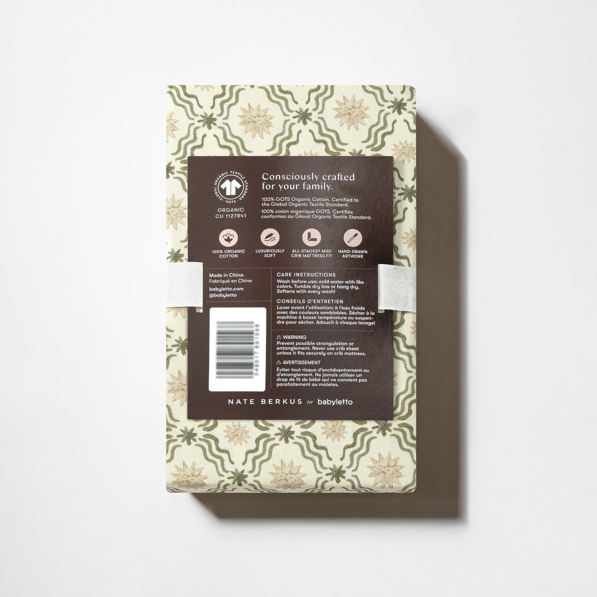 Nate Berkus x Babyletto All-Stages Midi Sheet