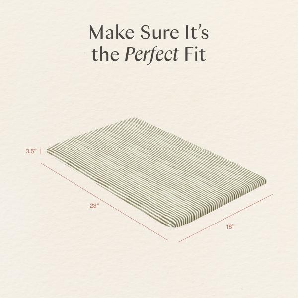 Nate Berkus x Babyletto All-Stages Bassinet Sheet
