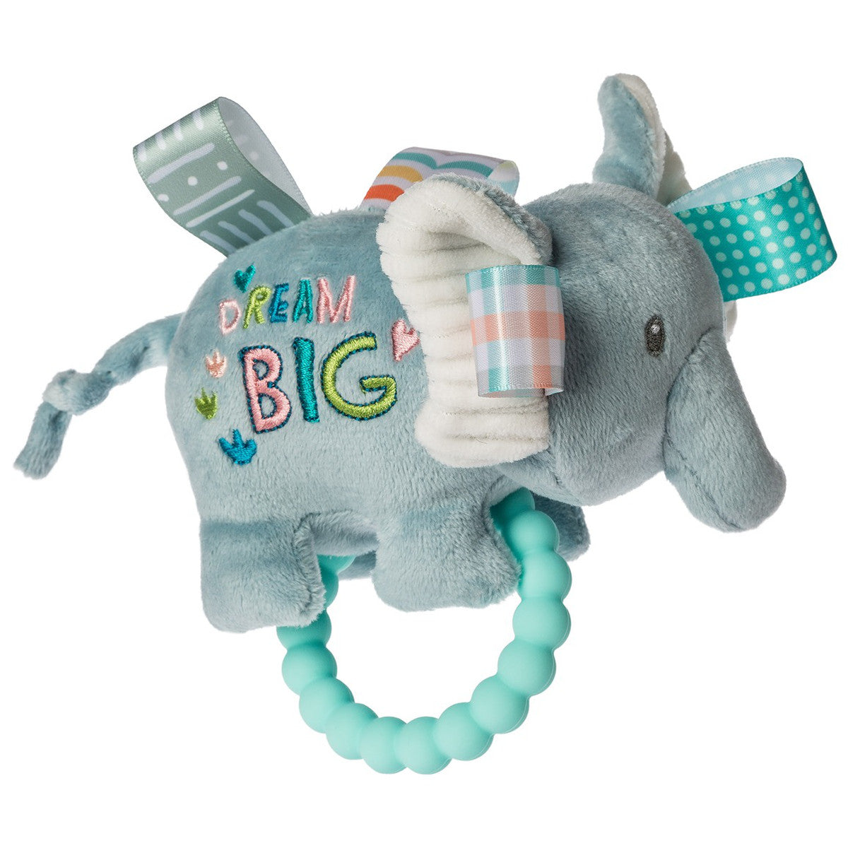 Taggies Dream Big Elephant Teether Rattle - Twinkle Twinkle Little One