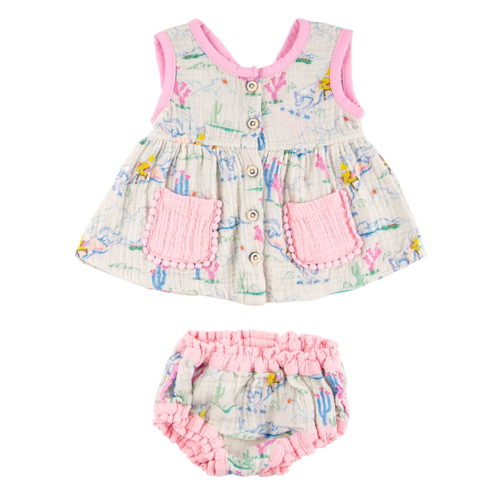 Taylor Layette Set - Western Sun - Twinkle Twinkle Little One