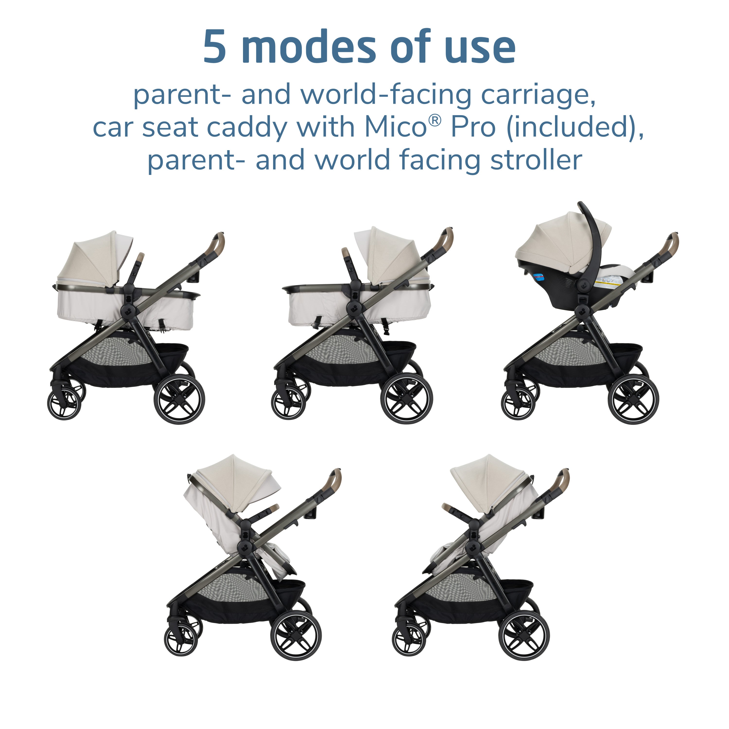 Maxi-Cosi Zelia Pro 5-in-1 Modular Travel System