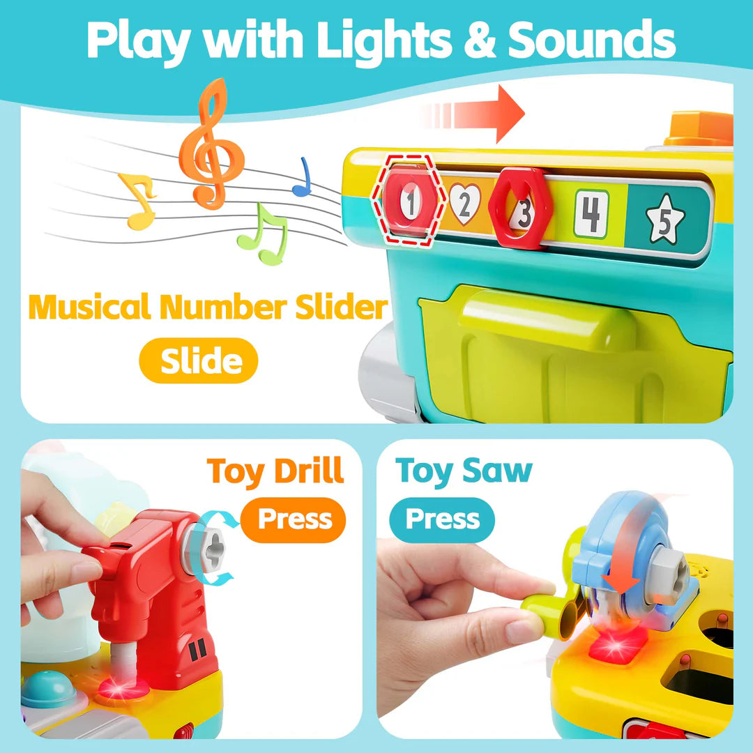 Tiny Tot Tool Bench Toy - Twinkle Twinkle Little One