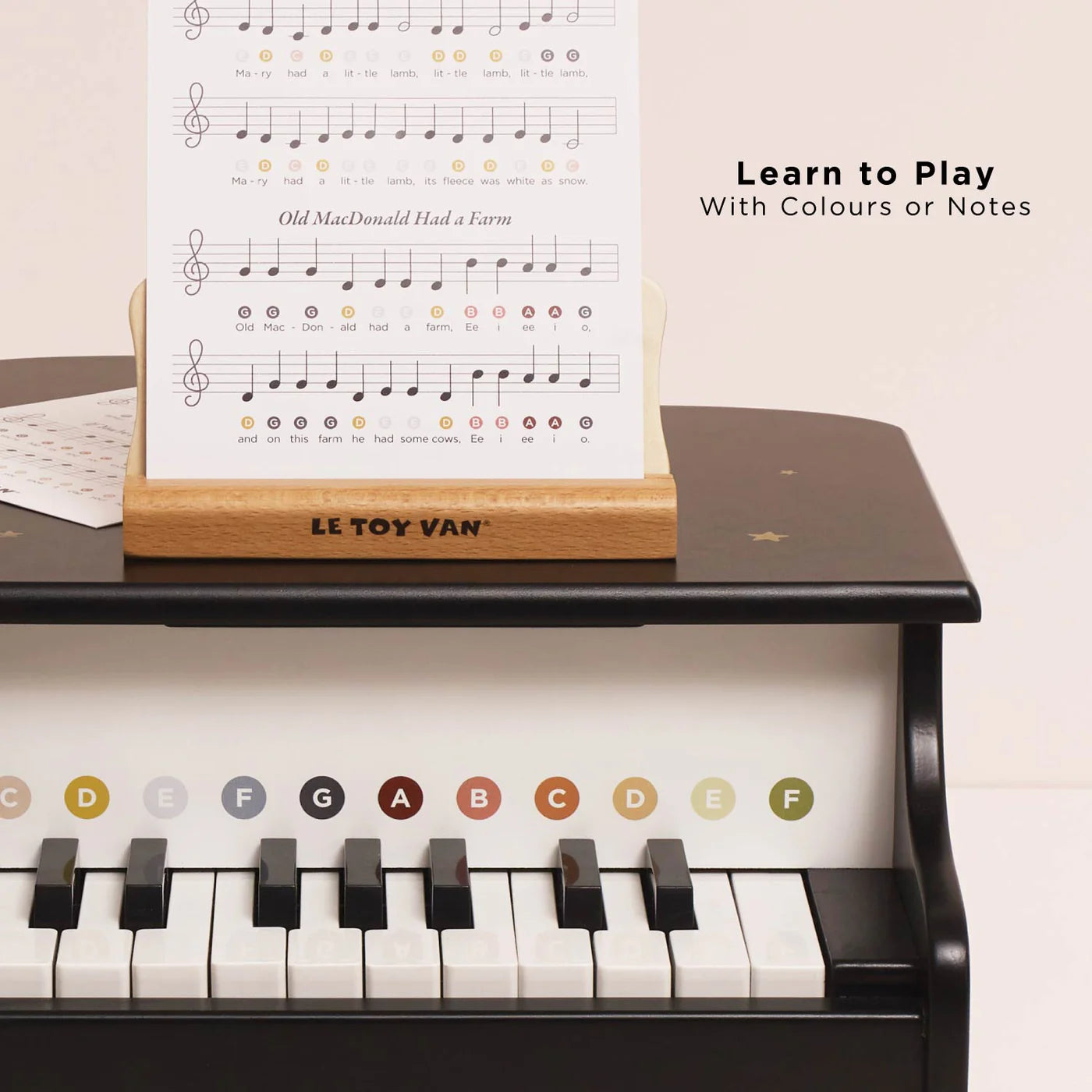Wooden Grand Piano Toy