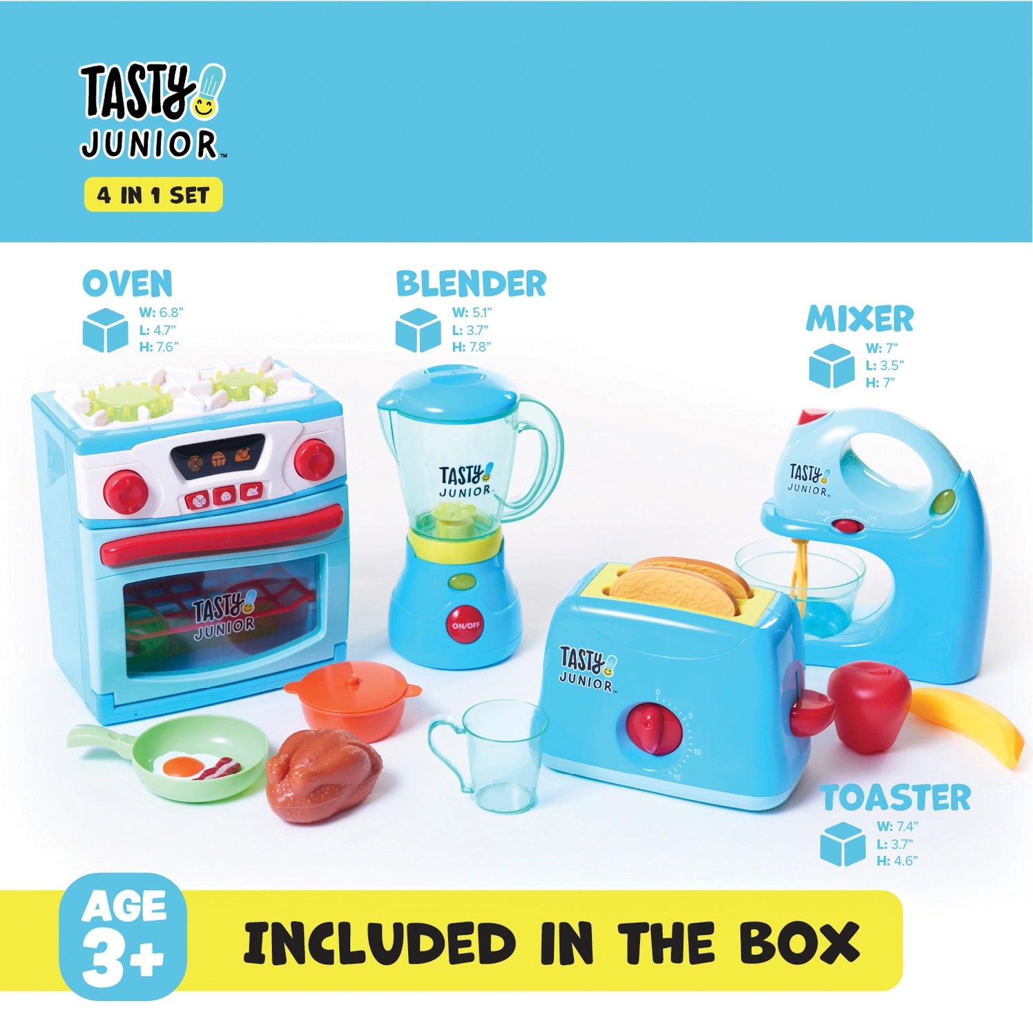 Tasty Junior - Mini Chef Playset 4 in 1 - Twinkle Twinkle Little One