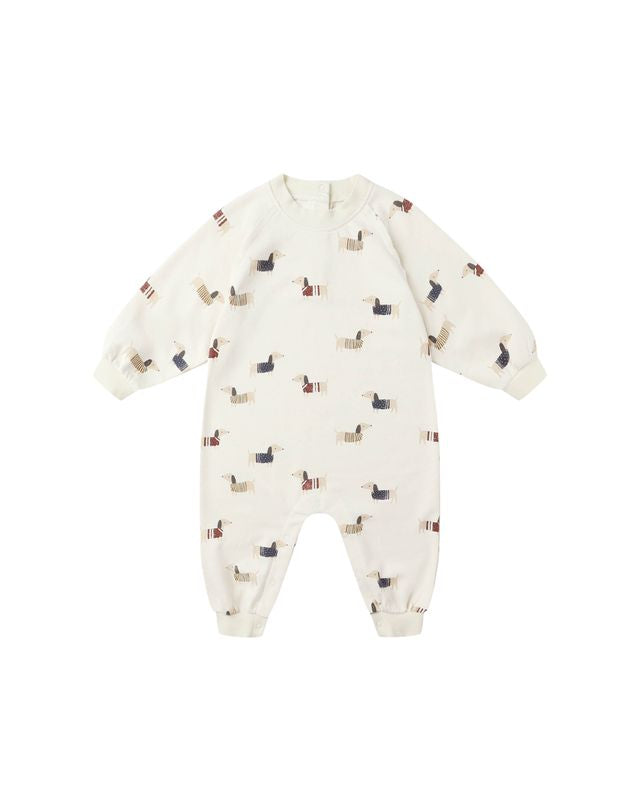 Raglan Jumpsuit || Dachshund - Twinkle Twinkle Little One