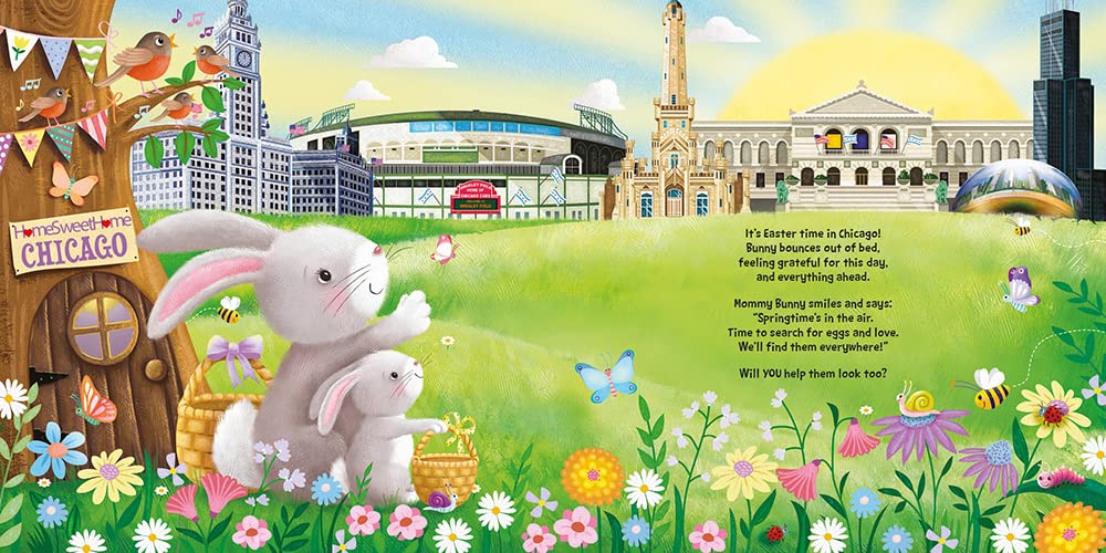 The Easter Egg Hunt in Chicago: A Rhyming Springtime Adventure Through Chicago
