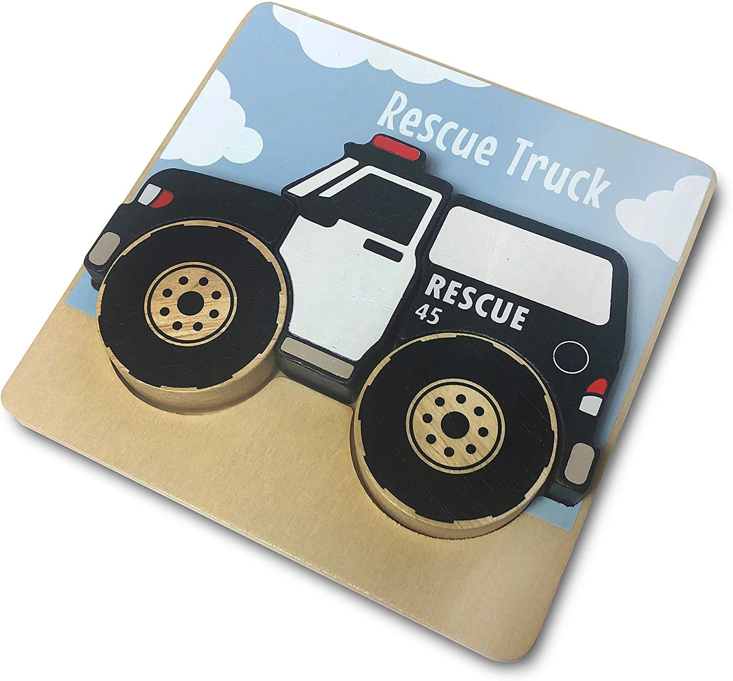 Truck Puzzle - Chunky 5 Piece Puzzle - Twinkle Twinkle Little One