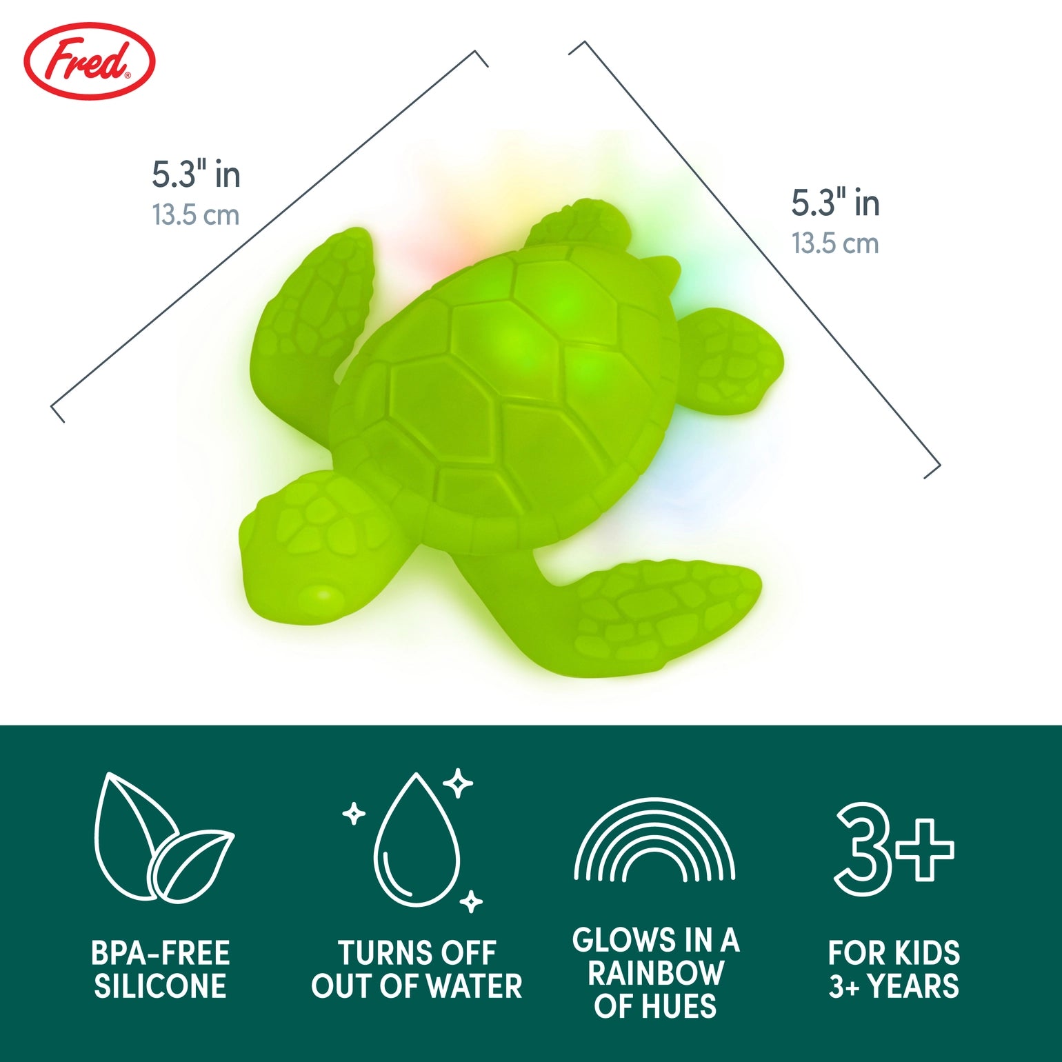Tub Turtle - Light Up Bath & Pool Toy - Twinkle Twinkle Little One