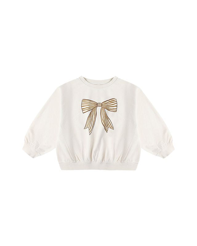 Oversized Sweatshirt || Bow - Twinkle Twinkle Little One