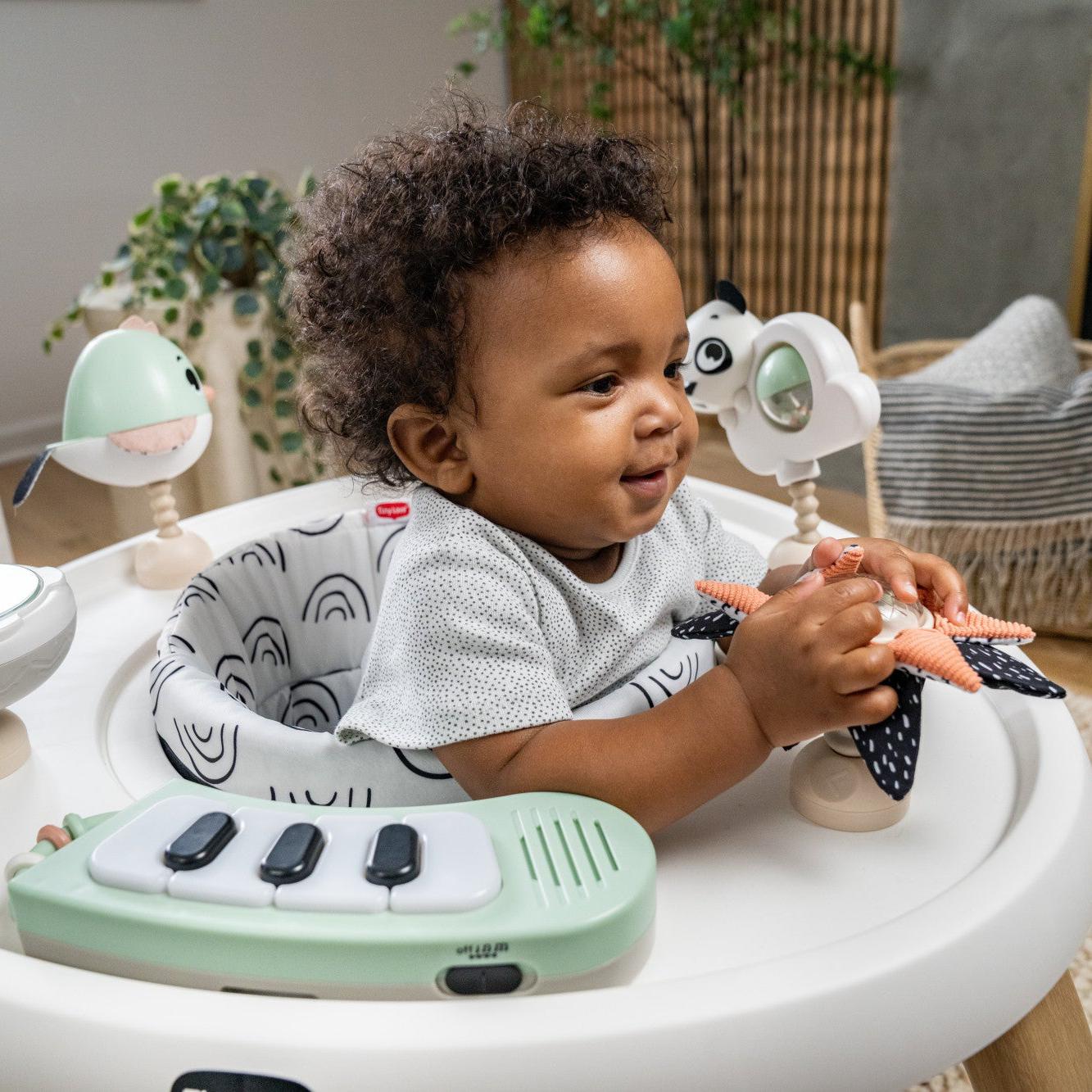 Tiny Love 5-in-1 Black & White Stationary Activity Center