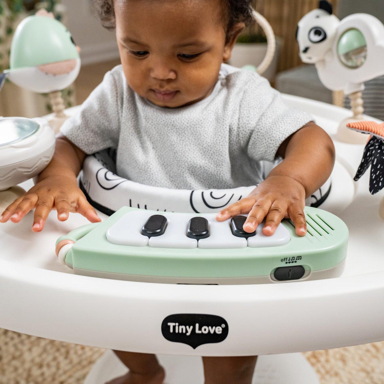 Tiny Love 5-in-1 Black & White Stationary Activity Center - Twinkle Twinkle Little One