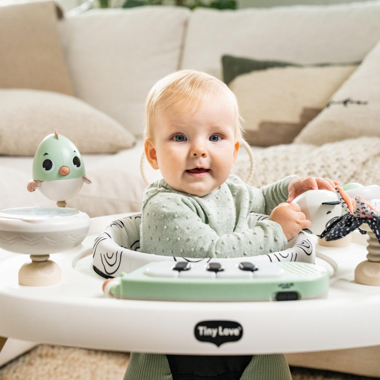 Tiny Love 5-in-1 Black & White Stationary Activity Center - Twinkle Twinkle Little One