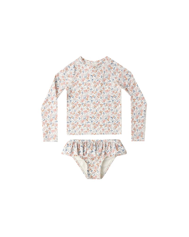 Rashguard Girls Set || Flower Fields