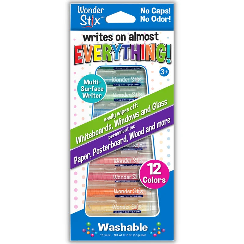 Wonder Stix, Set of 12, Write on Almost Anything!