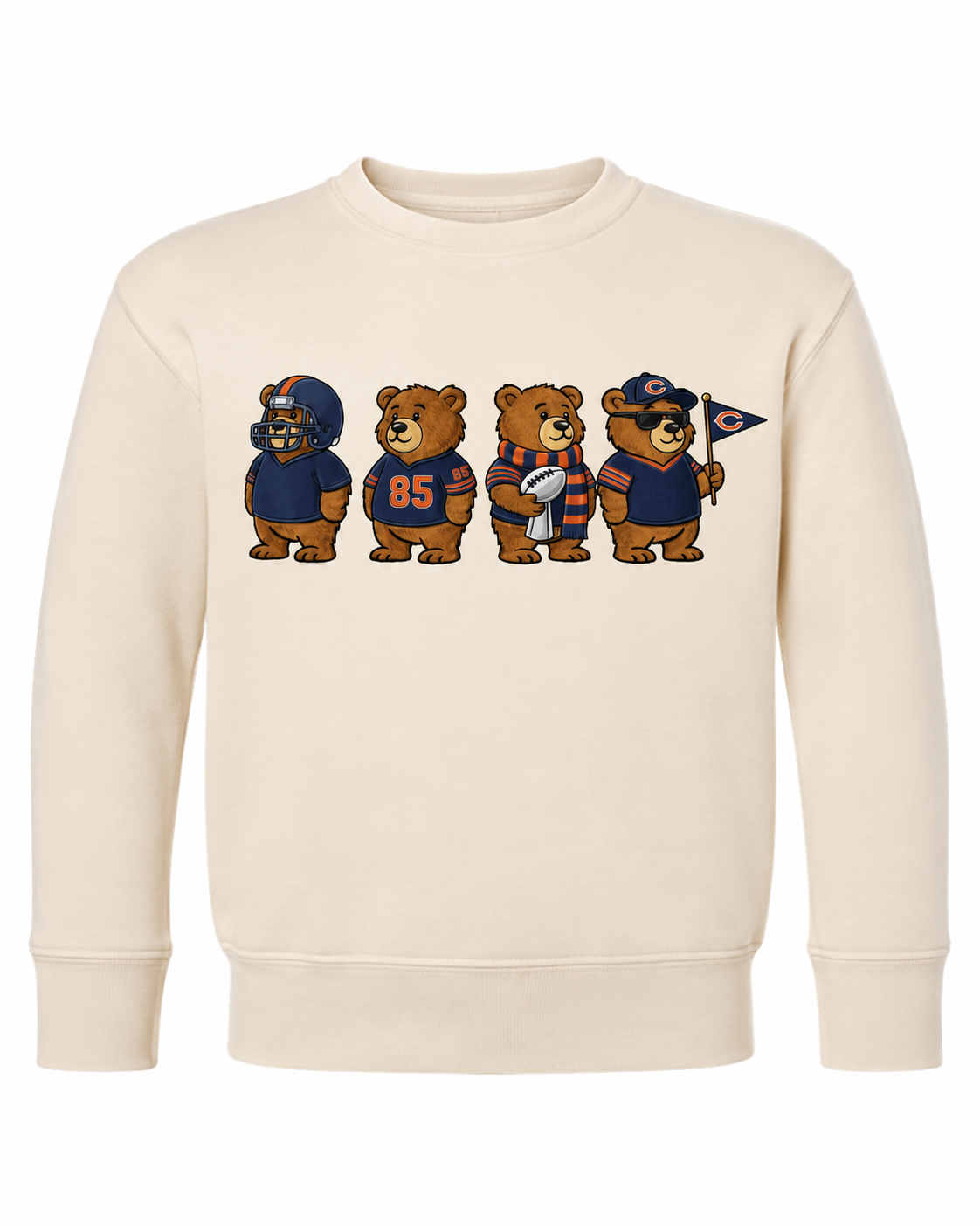 Chicago Football Bear Sweatshirt