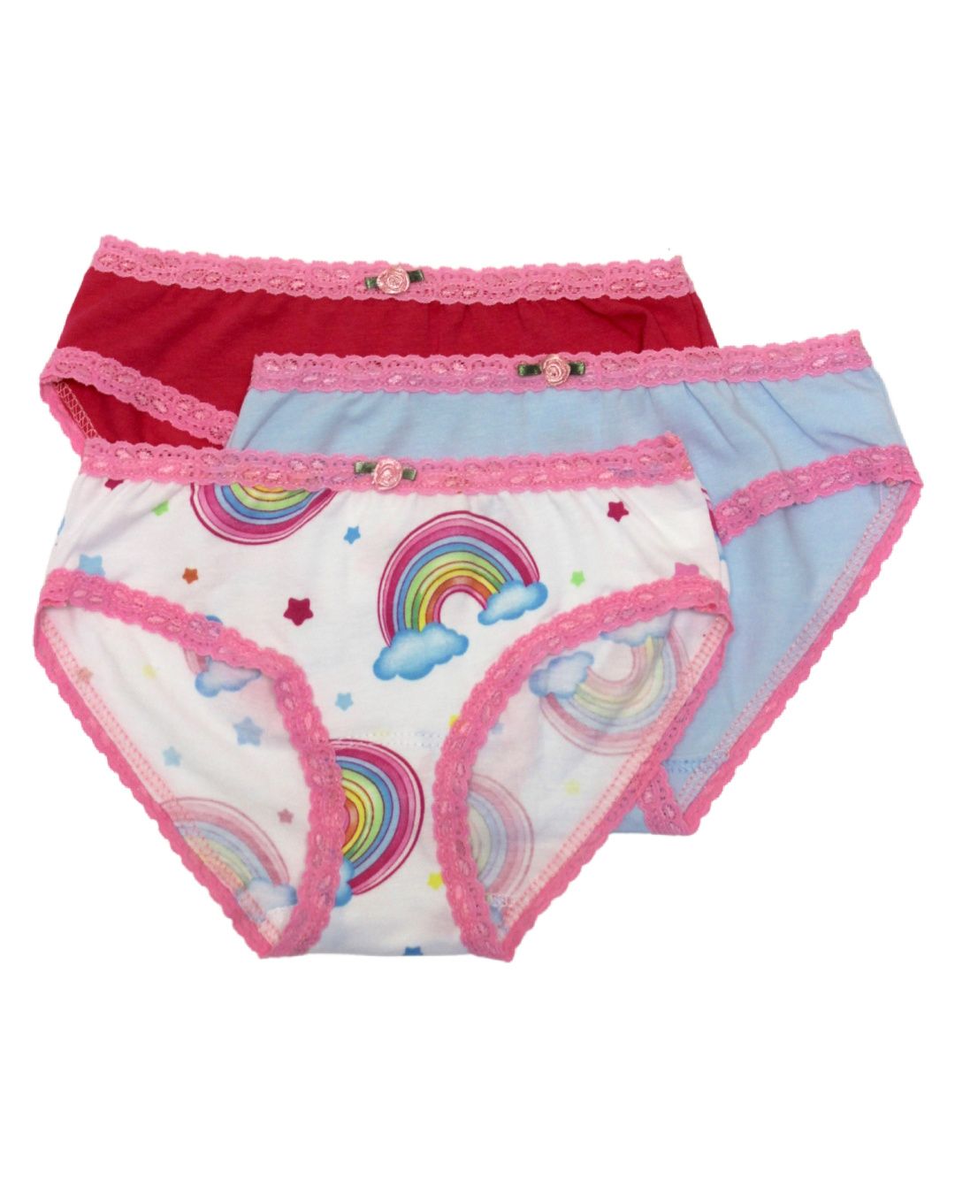 Rainbow Star 3-Panty Pack