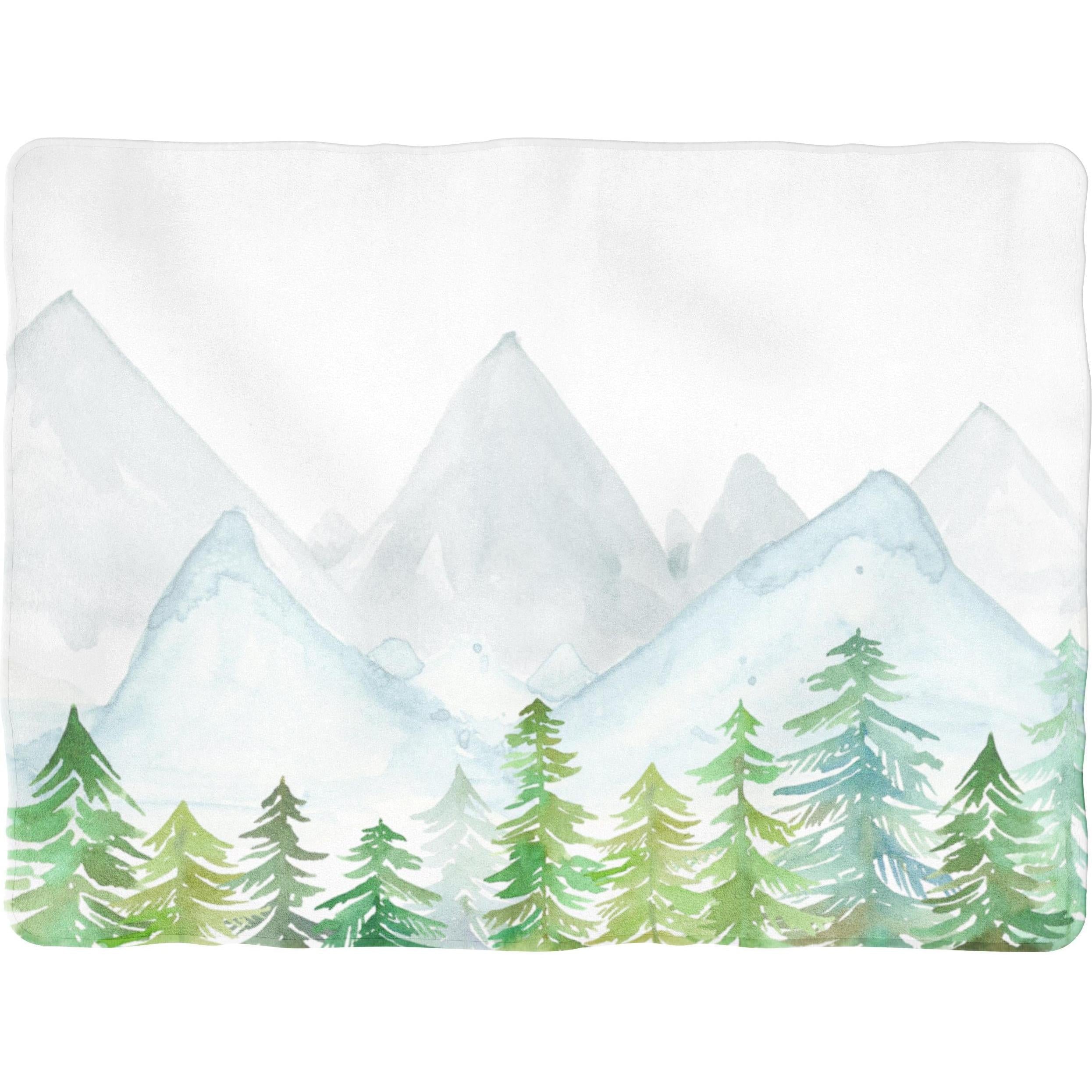 Sugar + Maple Backdrop Blanket | Forest No Name - Twinkle Twinkle Little One