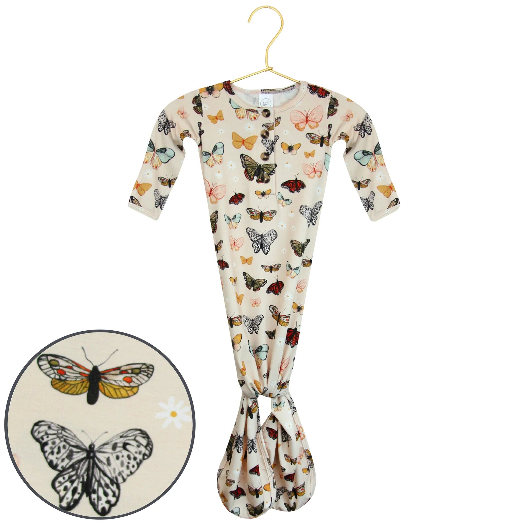 Lou Lou & Company Amelia Knotted Gown - Twinkle Twinkle Little One