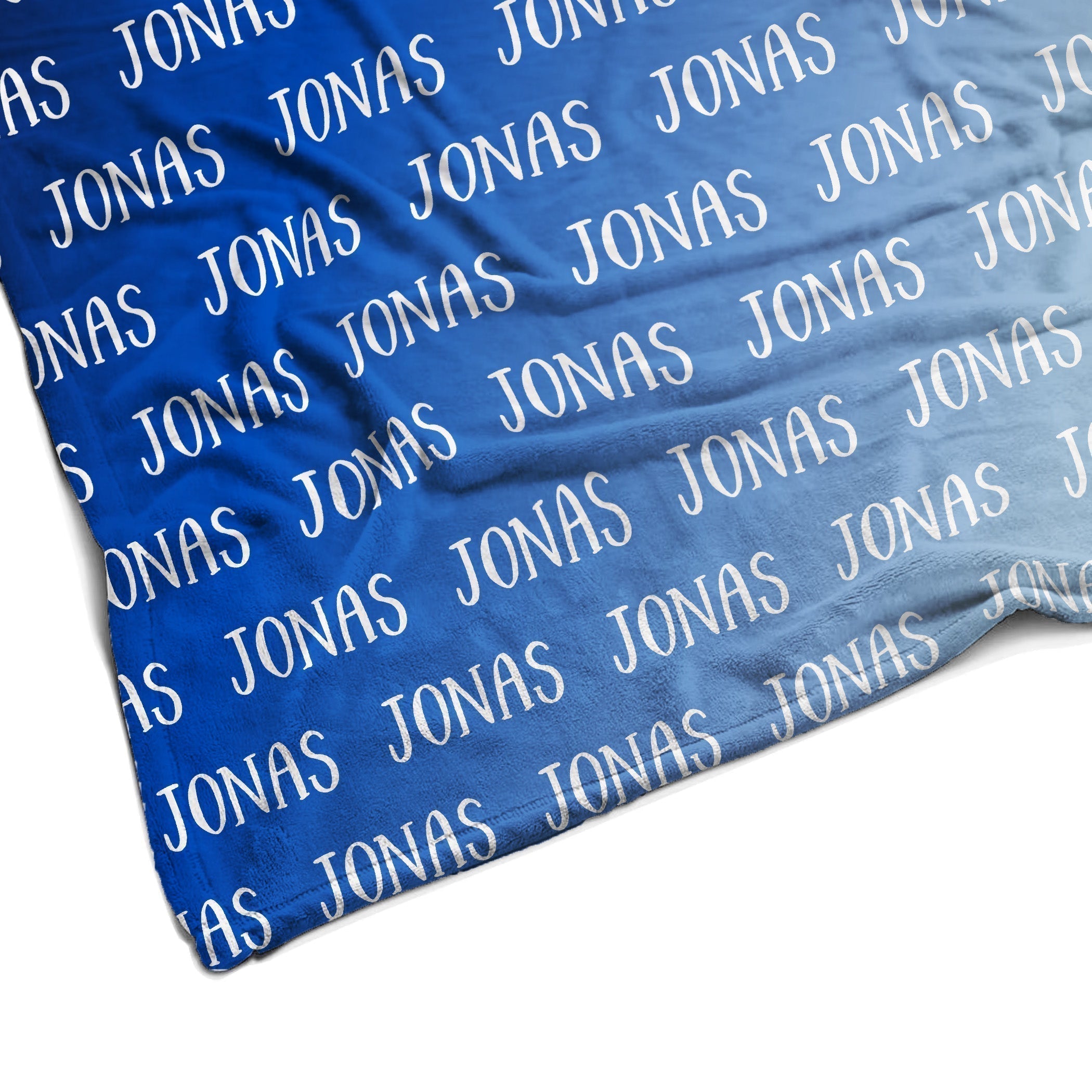 Sugar + Maple Plush Minky Fleece Personalized Blanket | Atmosphere Ombre - Twinkle Twinkle Little One