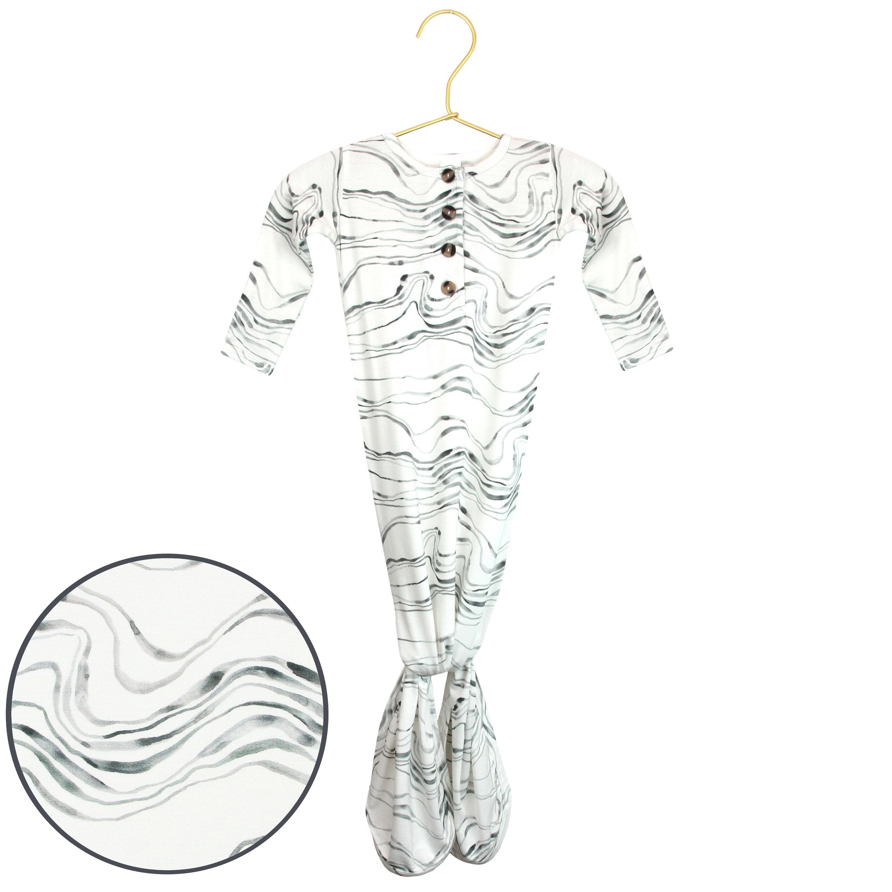 Lou Lou & Company August Knotted Gown - Twinkle Twinkle Little One