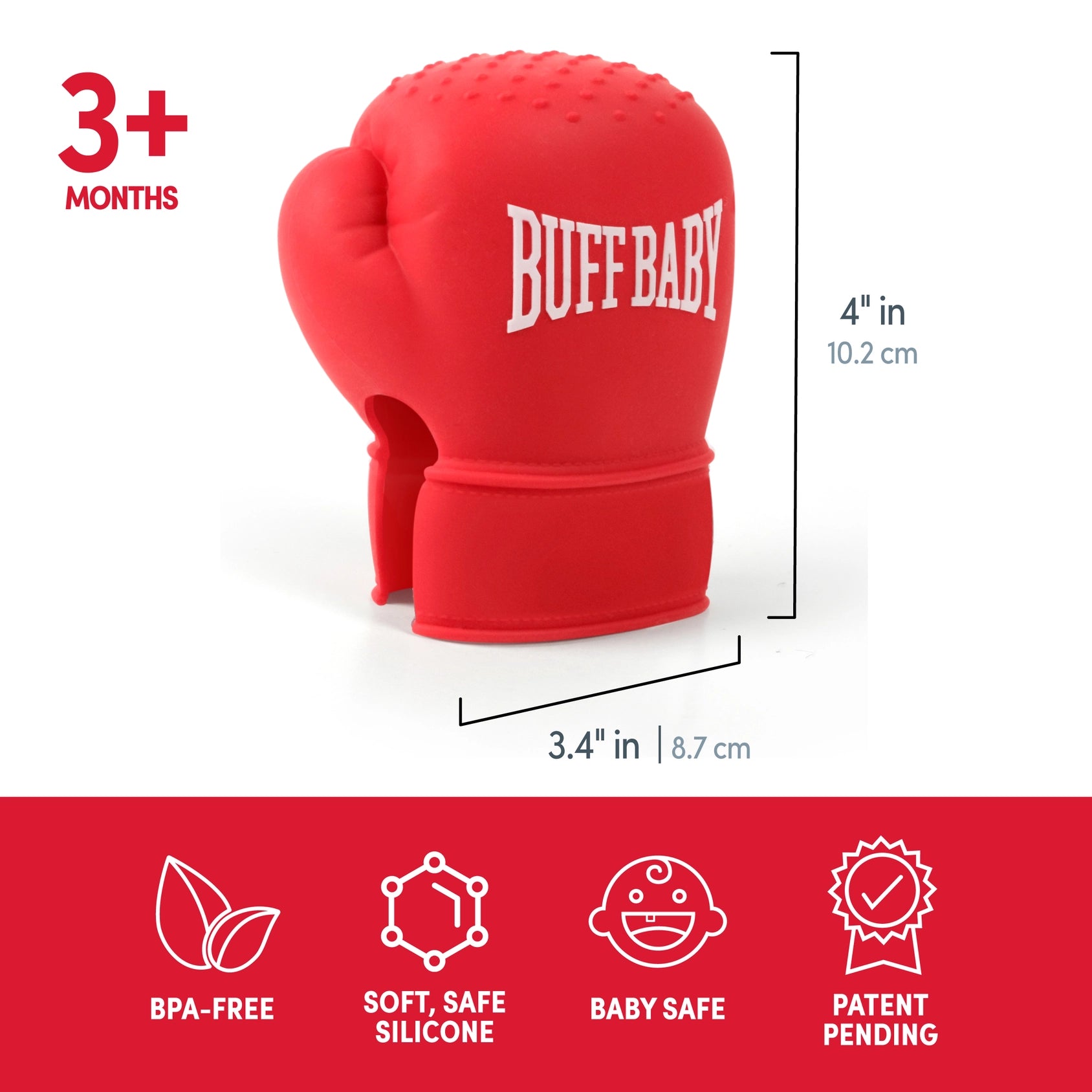 Buff Baby Boxing Glove Teething Mitt - Twinkle Twinkle Little One