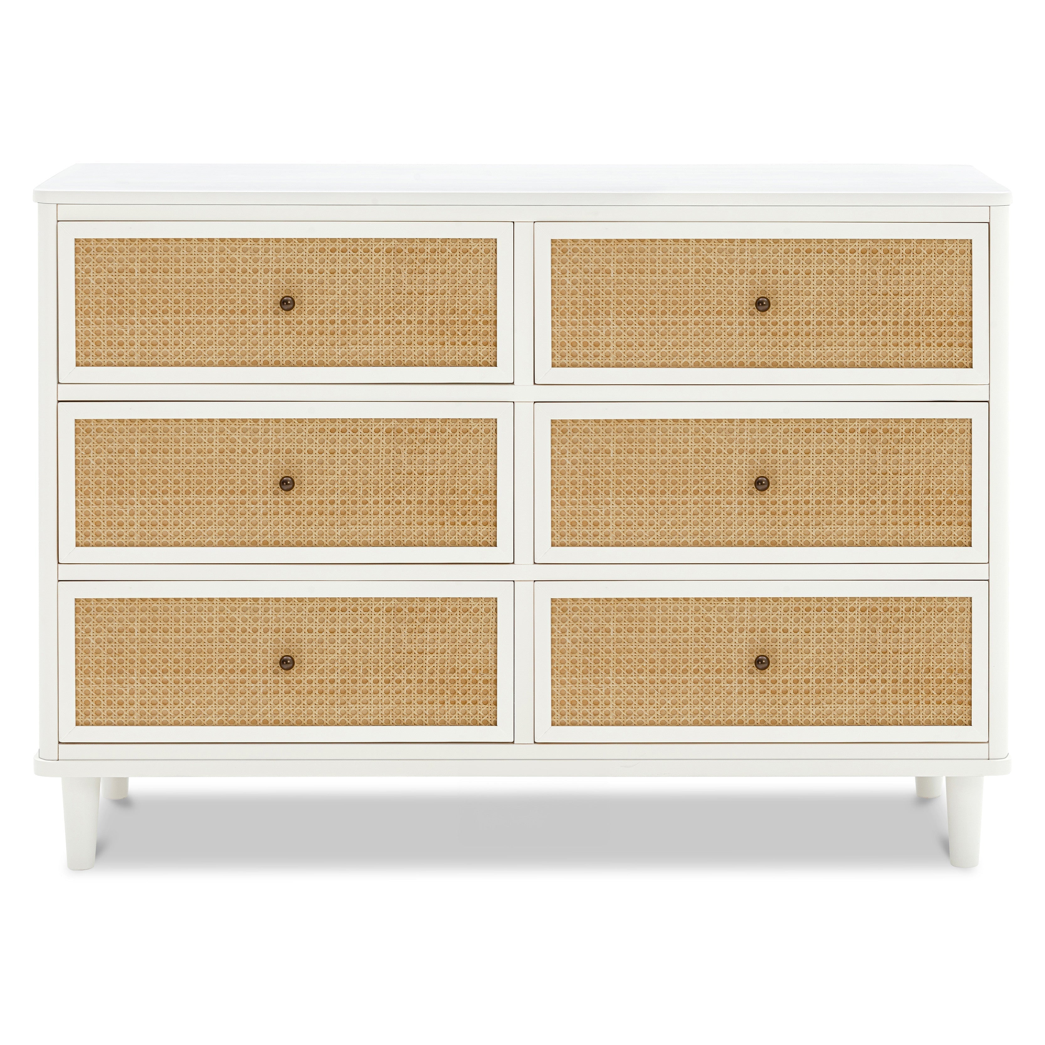 Namesake Marin with Cane 6-Drawer Dresser