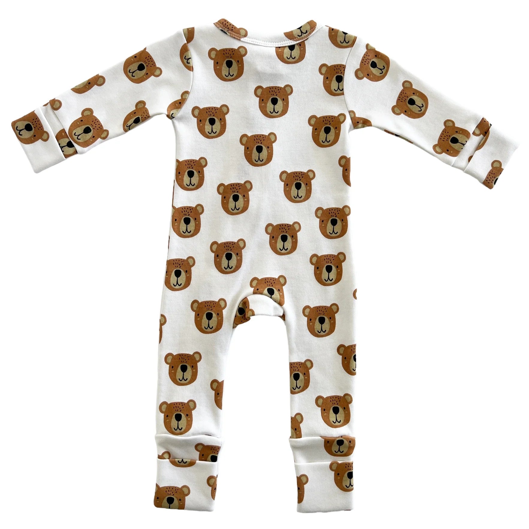 Baby Bear Organic 2-Way Zip Romper - Twinkle Twinkle Little One