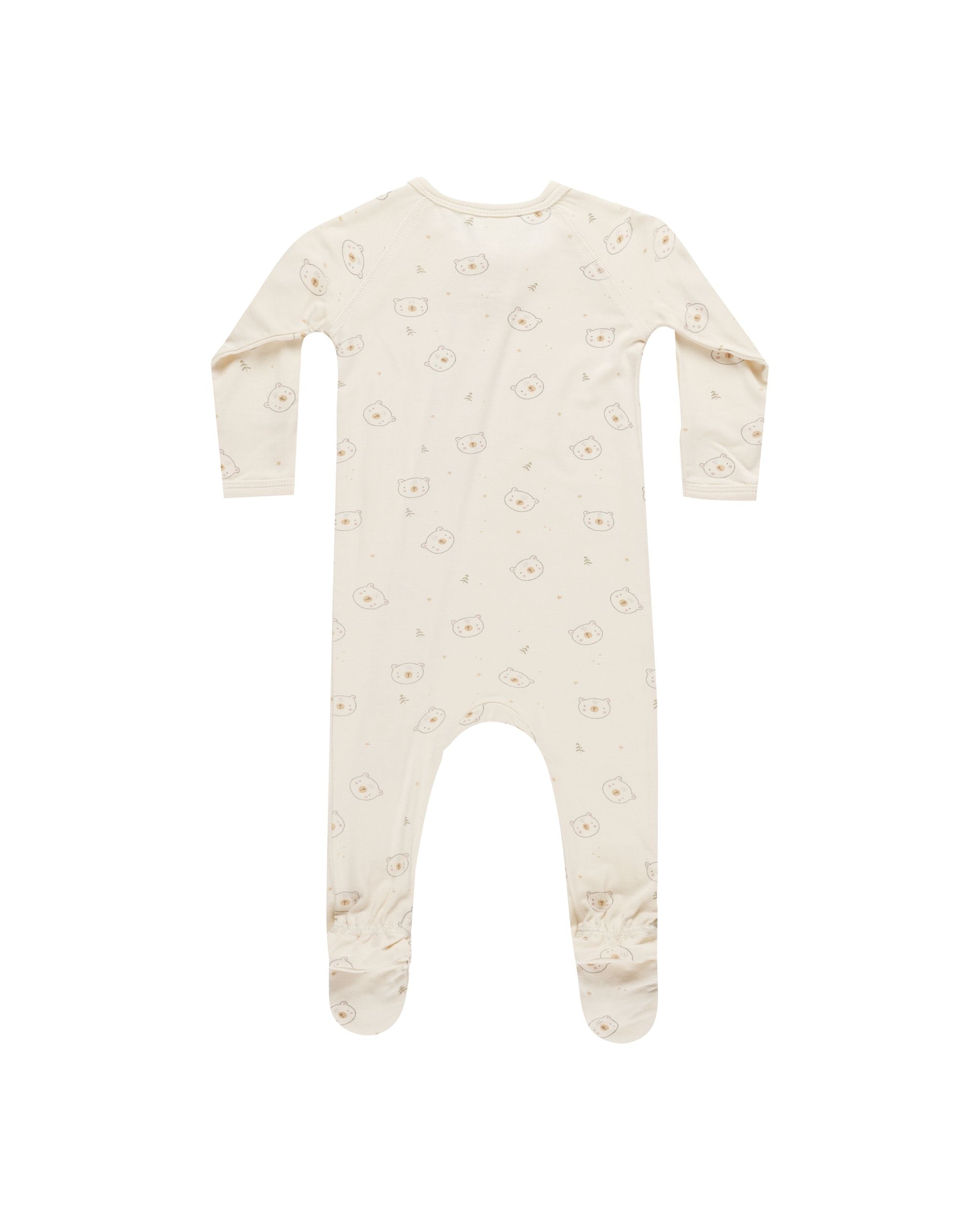 Bamboo Zip Footie - Bears - Twinkle Twinkle Little One