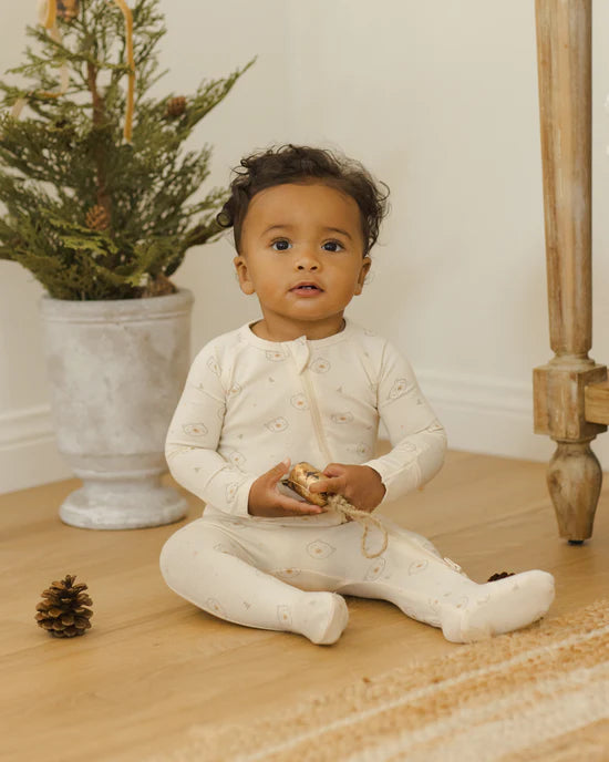 Bamboo Zip Footie - Bears - Twinkle Twinkle Little One
