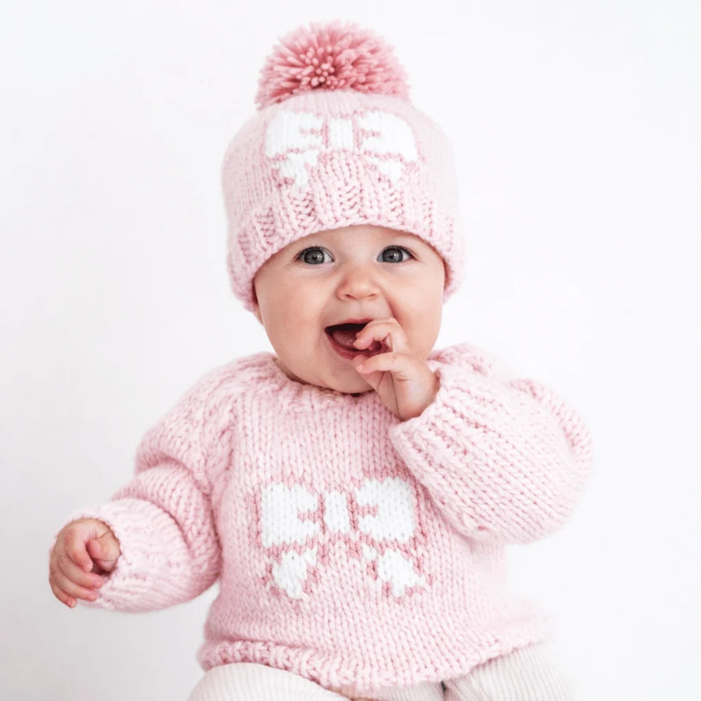 Pink Bow Sweater