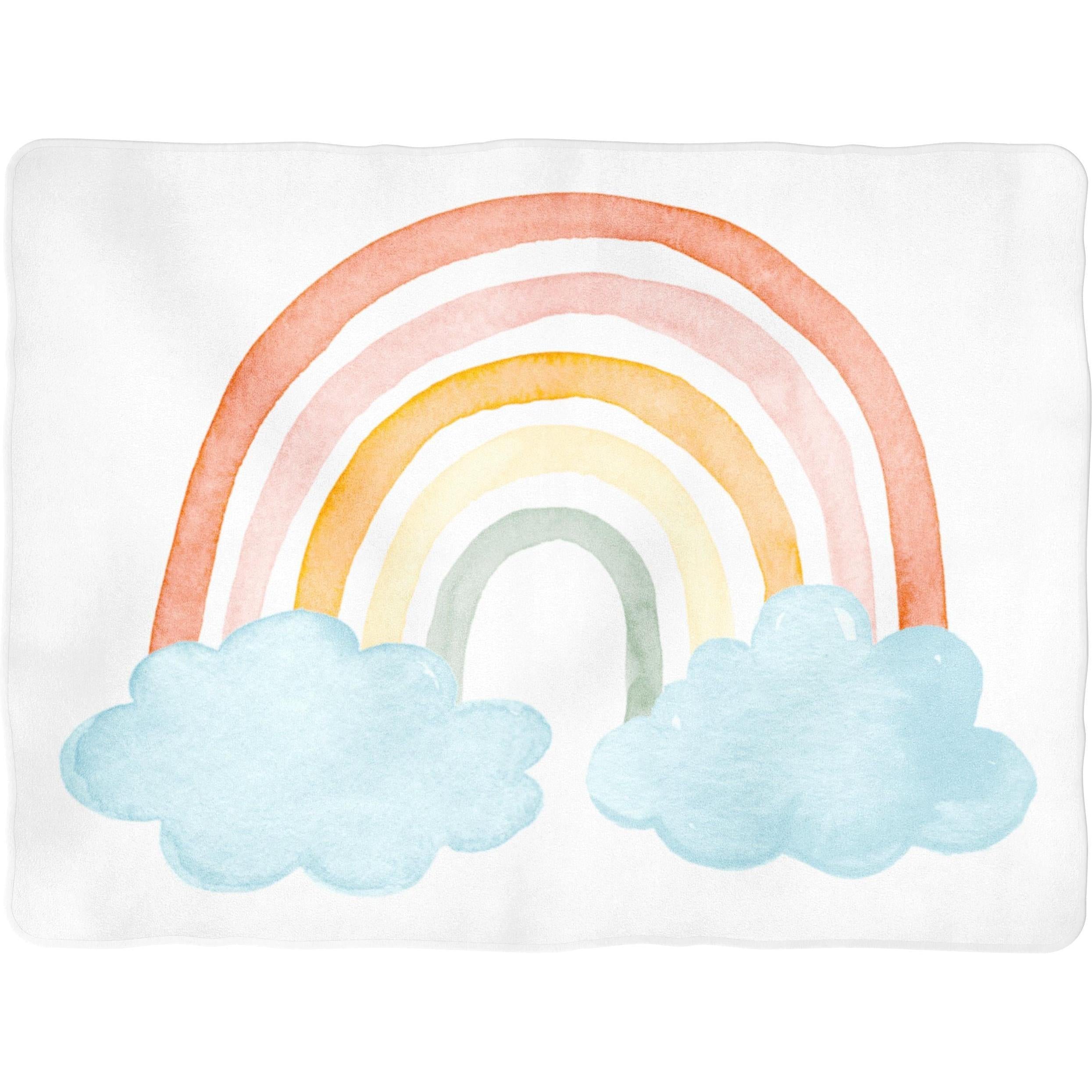 Sugar + Maple Backdrop Blanket | Primary Rainbow No Name - Twinkle Twinkle Little One