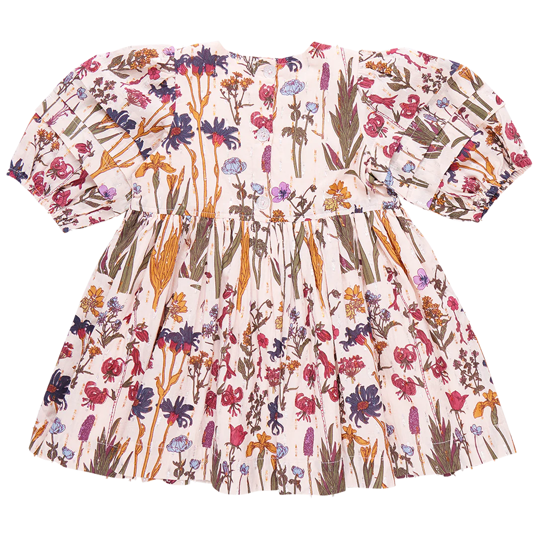 Girls Brooke Dress - Autumn Flowers - Twinkle Twinkle Little One