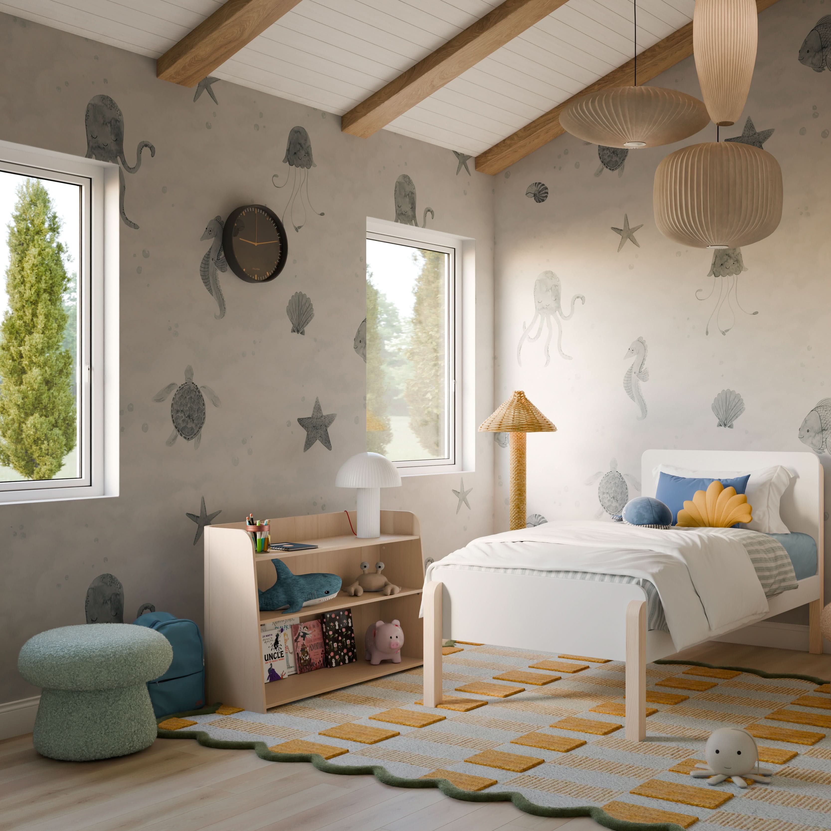 Babyletto Melo Montessori-Inspired Bookcase - Twinkle Twinkle Little One