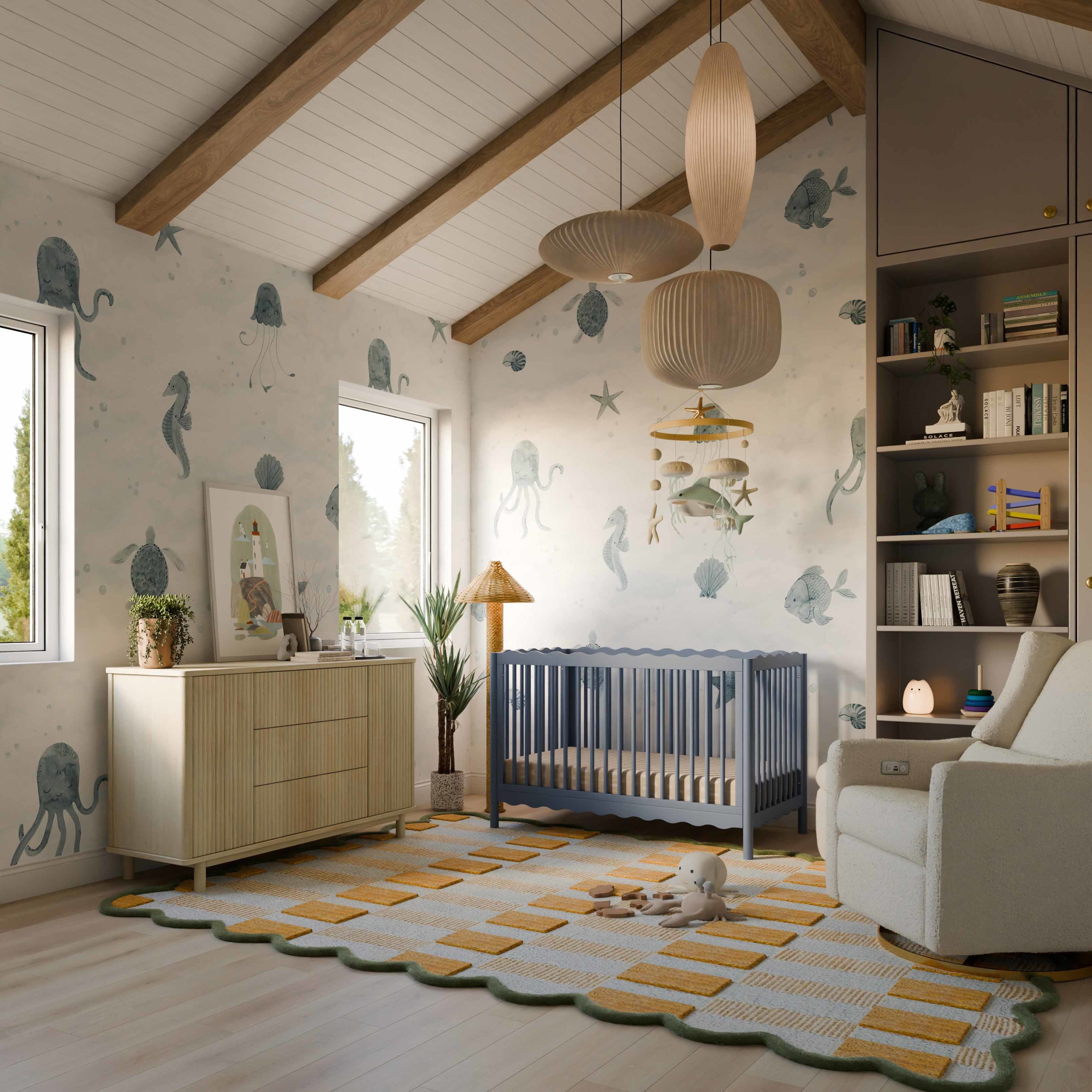 Babyletto Pogo Tambour Dresser - Twinkle Twinkle Little One