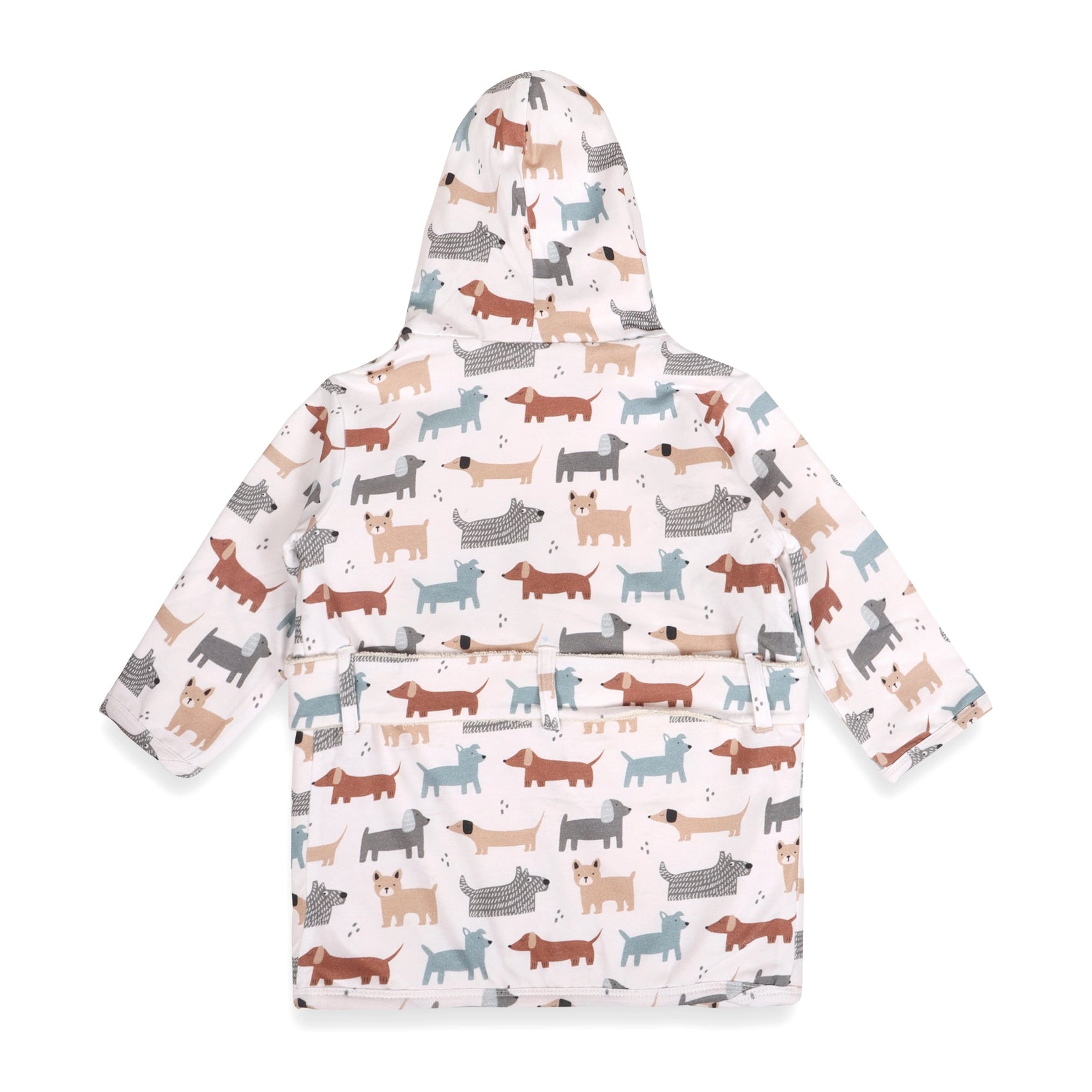 Dog Baby Hooded Organic Jersey Bathrobe - Twinkle Twinkle Little One