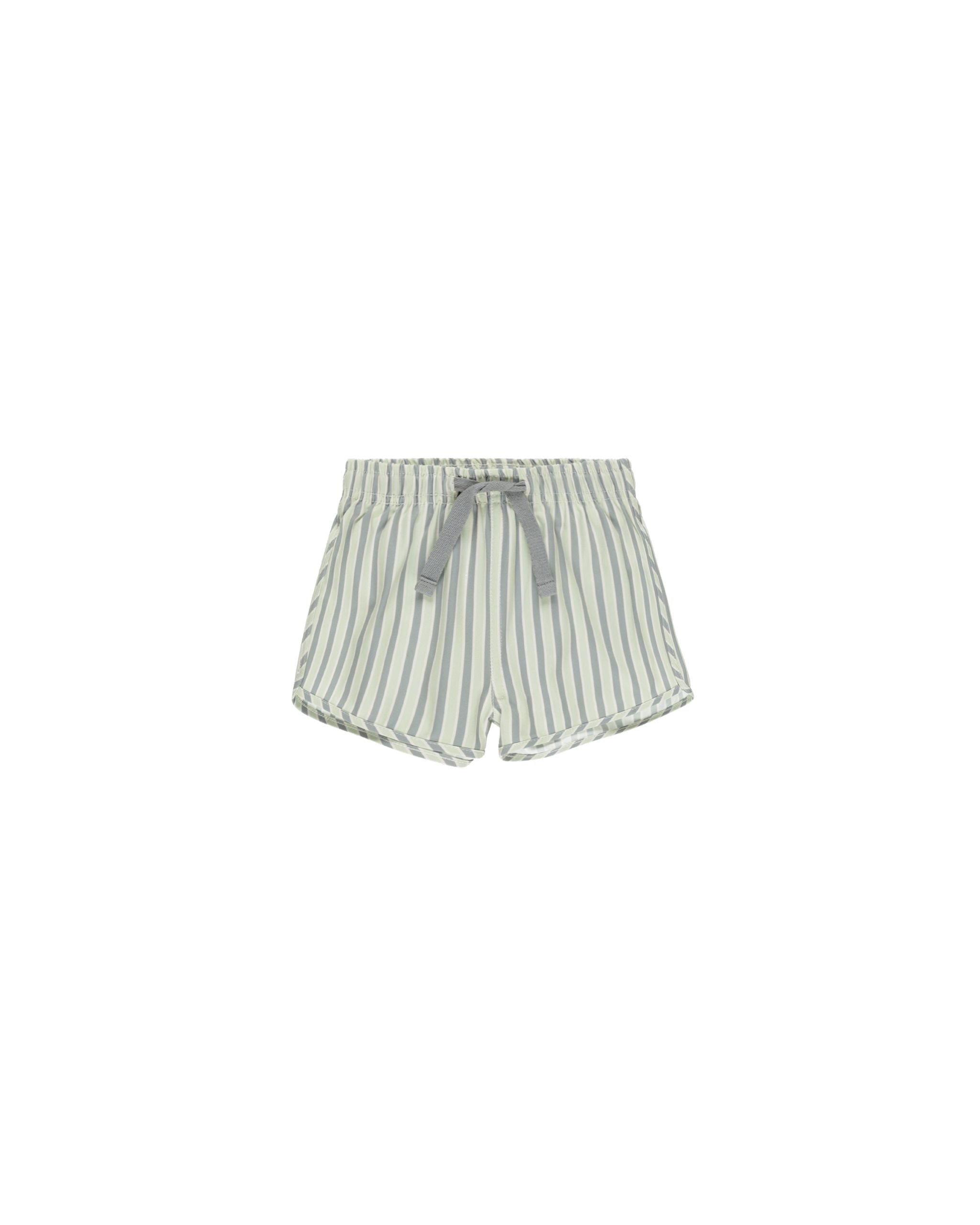 Boys Swim Short - Summer Stripe - Twinkle Twinkle Little One
