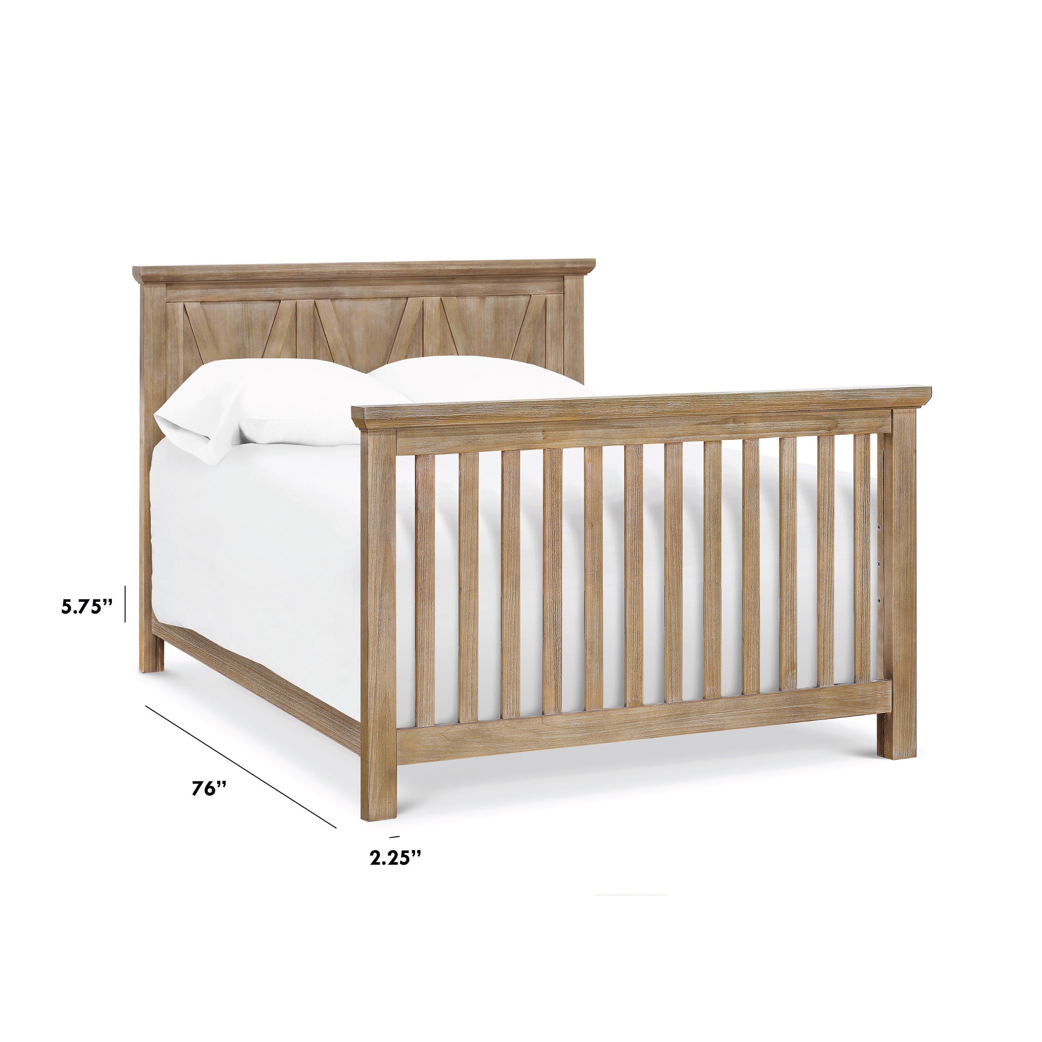 Namesake Full Size Bed Conversion Kit (M7689) - Twinkle Twinkle Little One