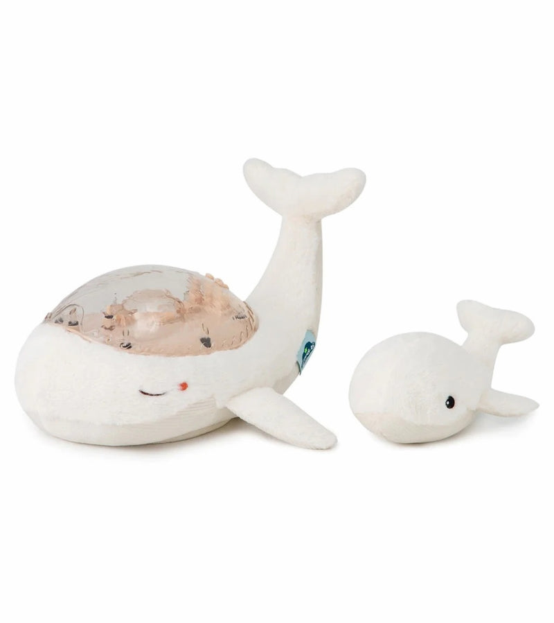 Tranquil whale family Peluche musicale à projections - Cloud b 