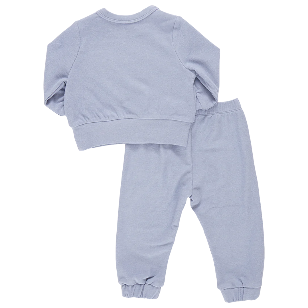 Baby Cordy Set - Light Blue - Twinkle Twinkle Little One