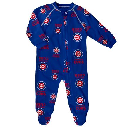 Chicago Cubs Zip Up Footie