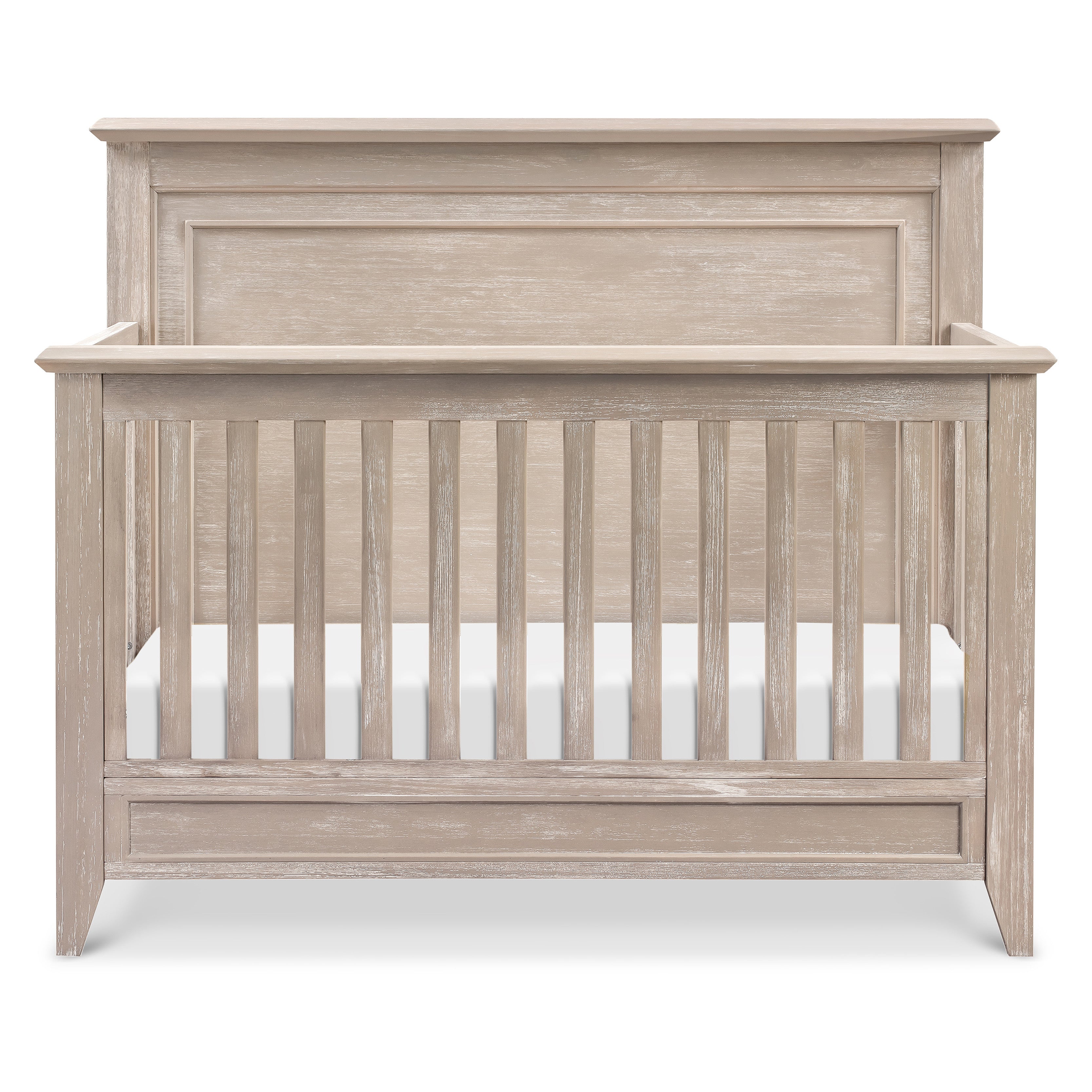 Monogram by Namesake Barrow Rustic 4-in-1 Convertible Flat Top Crib