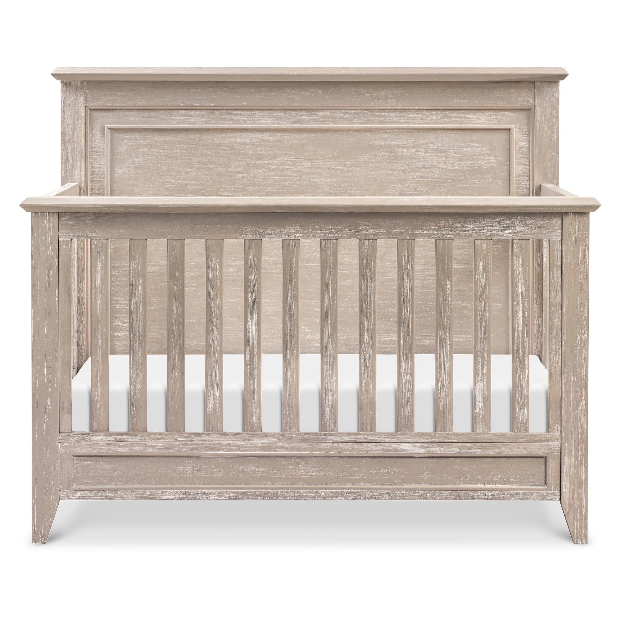 Monogram by Namesake Barrow Rustic 4-in-1 Convertible Flat Top Crib