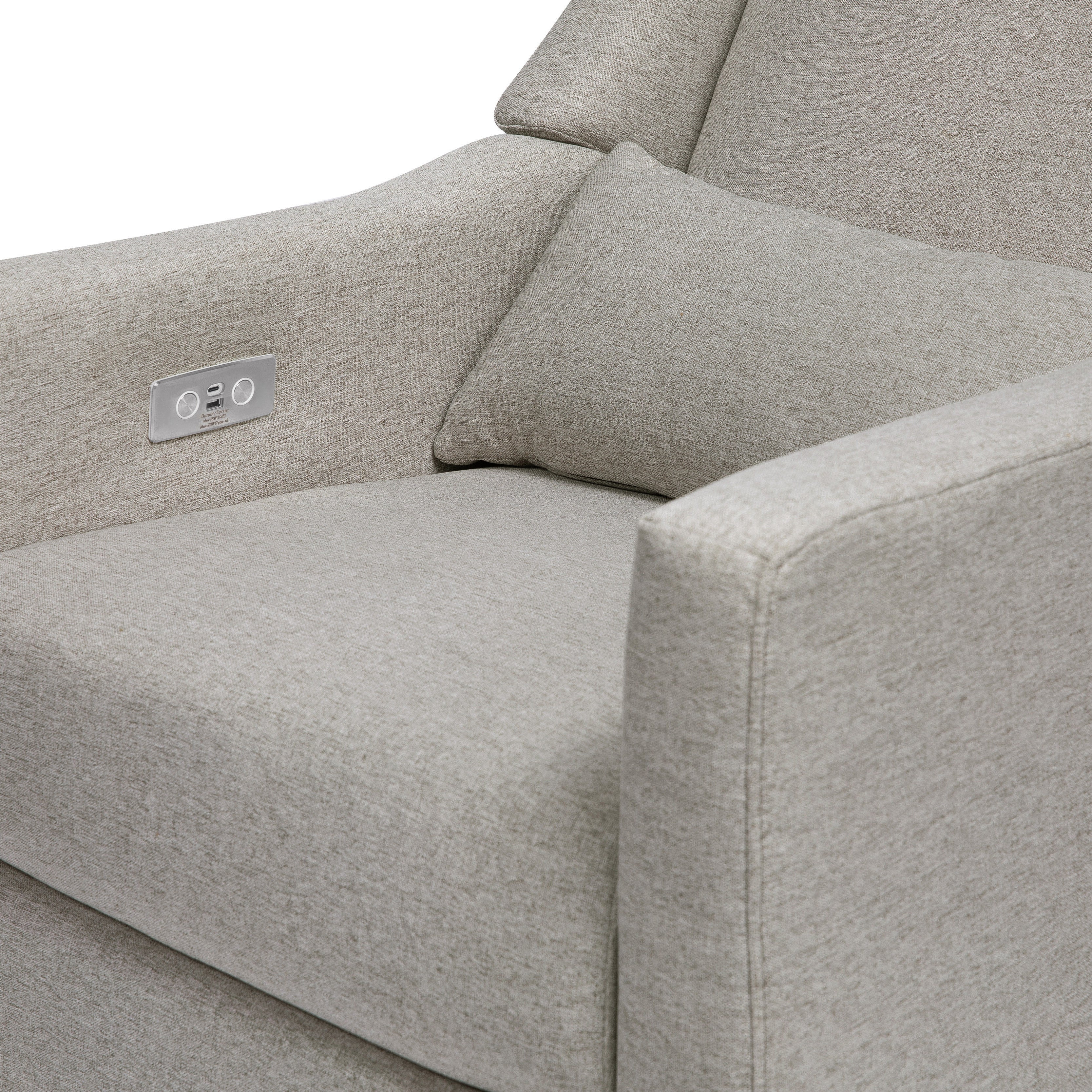 Babyletto Kiwi Electronic Recliner and Swivel Glider with USB port