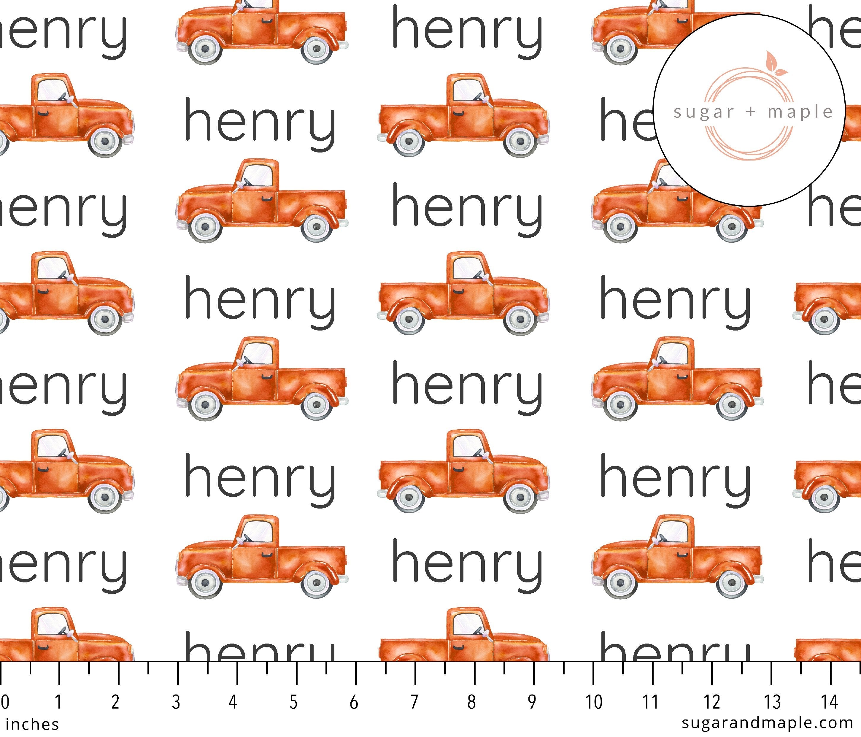 Sugar + Maple Plush Minky Fleece Personalized Blanket | Trucks - Twinkle Twinkle Little One